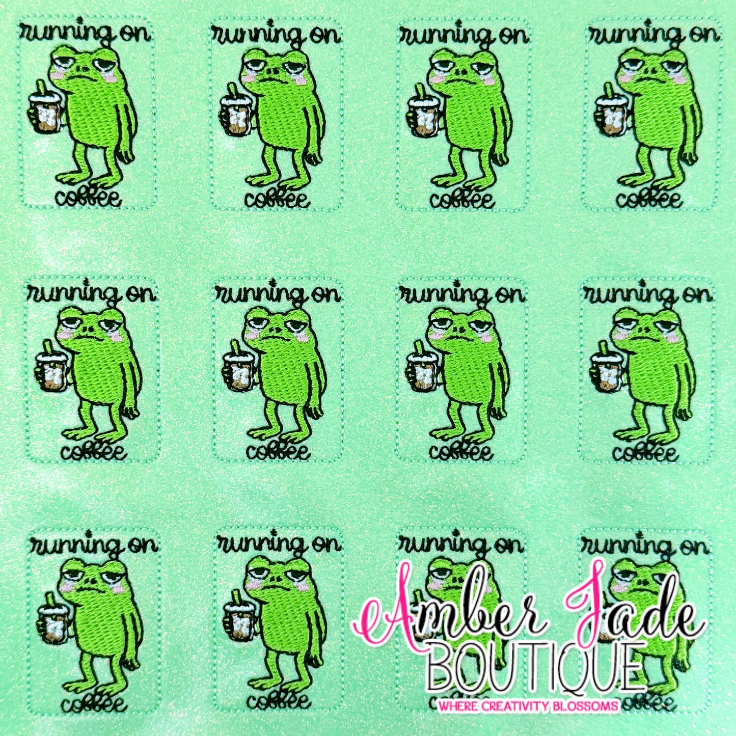Running on Coffee - FROG (Set of 3)