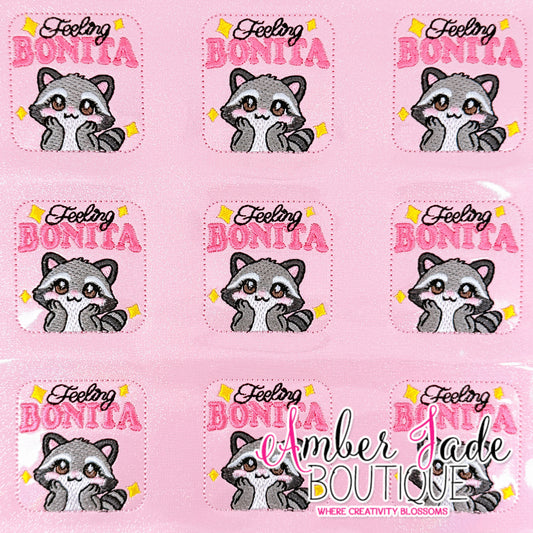 Feeling Bonita - Raccoon (Set of 3)