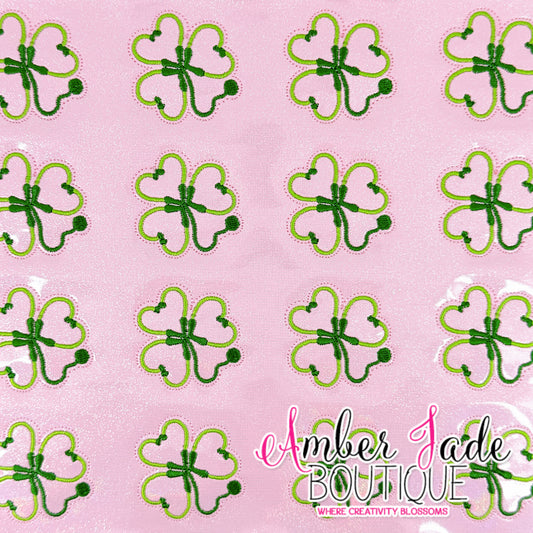 Shamrock Stethoscope #2 - PINK