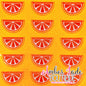 Citrus Slice - Orange (Set of 3)