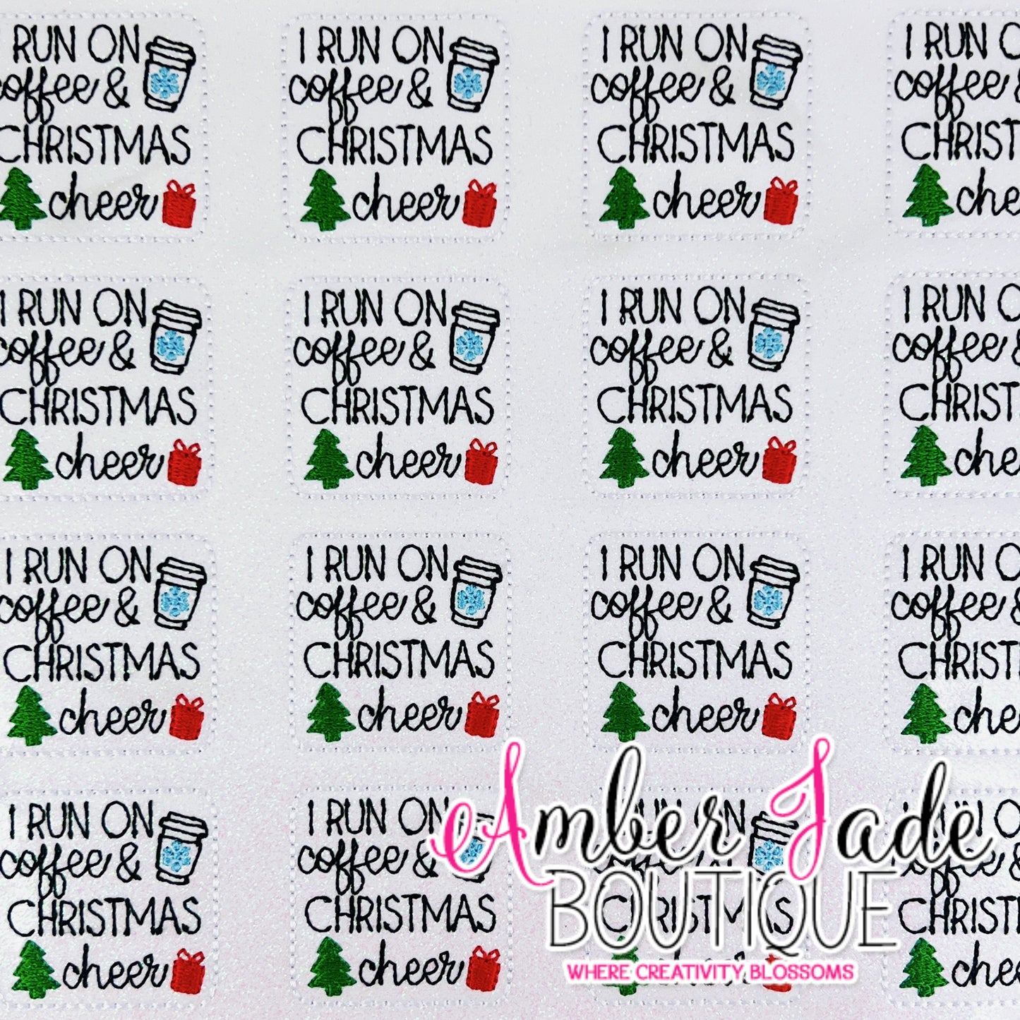 I Run on Coffee & Christmas Cheer