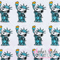 Snoopy - Statue of Liberty (Set of 3)