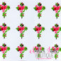 Floral Cross - Set of 3