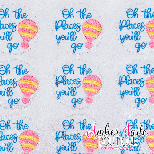 Oh The Places You'll Go - Hot Air Balloon