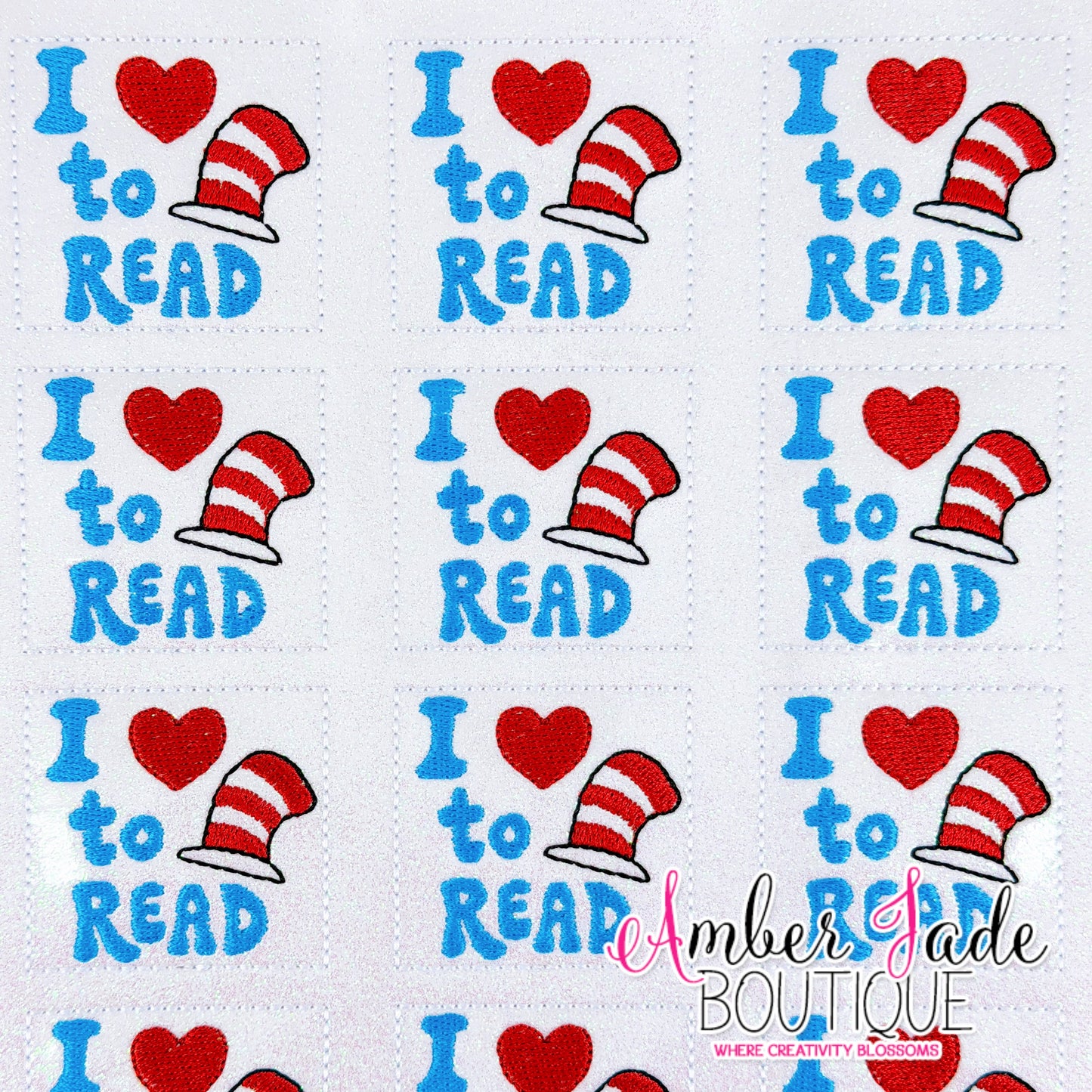 I Love to Read - Seuss Hat