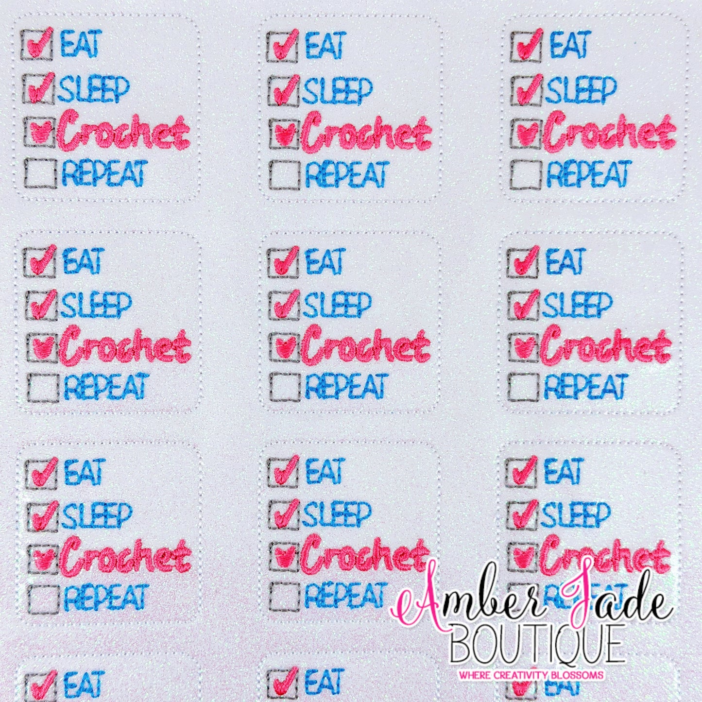Eat Sleep Crochet Repeat
