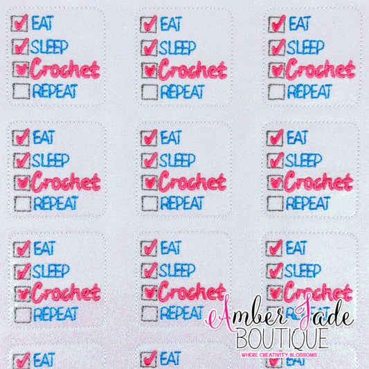 Eat Sleep Crochet Repeat
