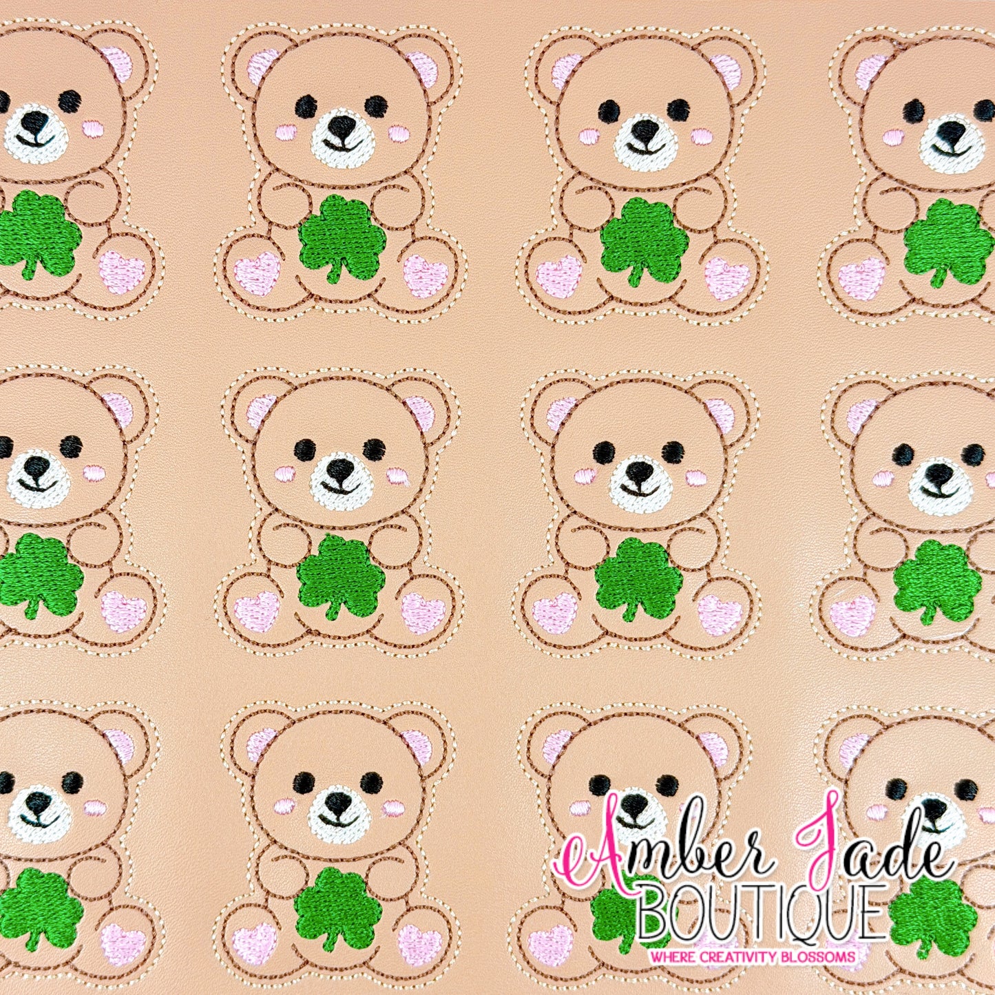 Teddy Bear Shamrock