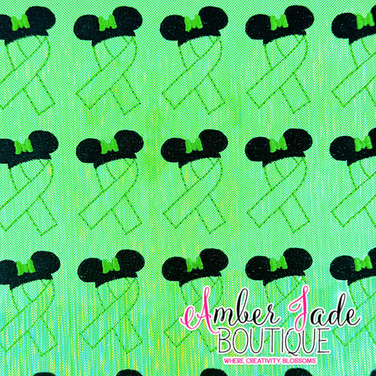 Minnie Awareness Ribbon - GREEN