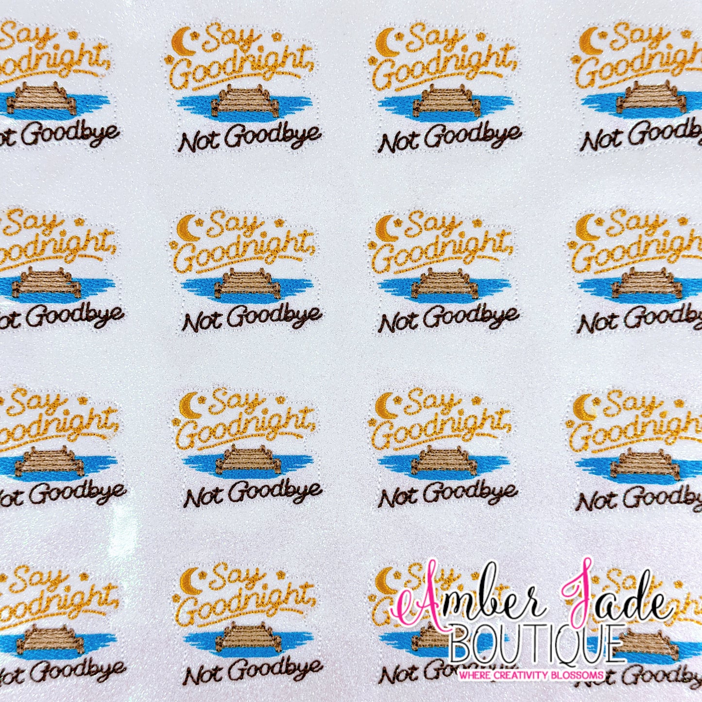 Say Goodnight, Not Goodbye - James Van Der Beek