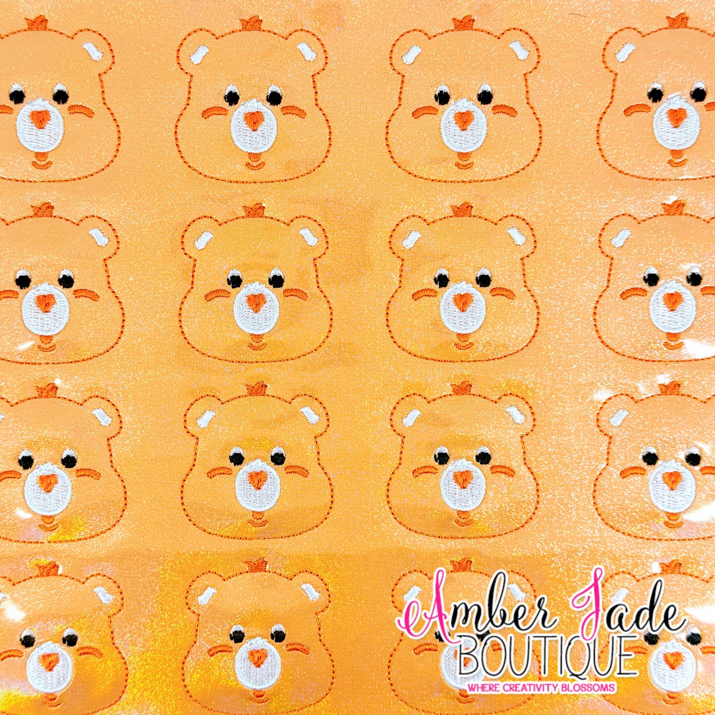 Care Bear Face - ORANGE