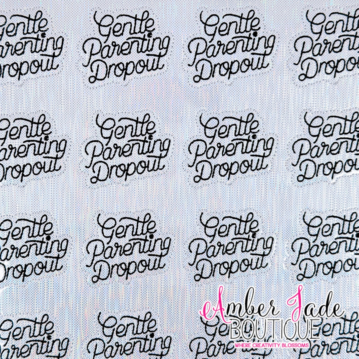 Gentle Parenting Dropout - WHITE