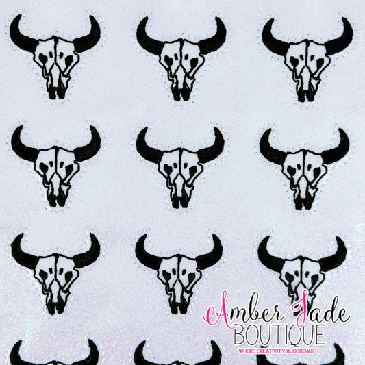 Cow Skull - Black