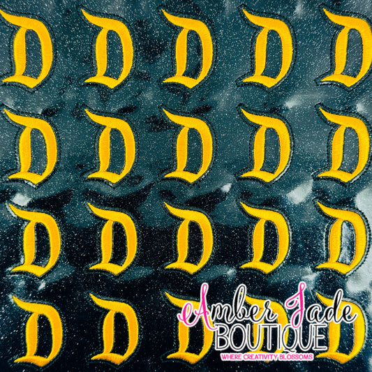 Disney D - Black / Gold