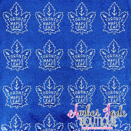 Toronto Mapl.e Leafs - FULL SHEET - White Material