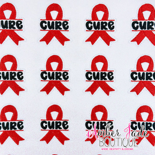 CURE Awareness Ribbon - RED