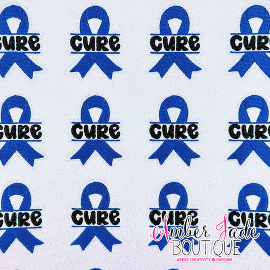 CURE Awareness Ribbon - BLUE