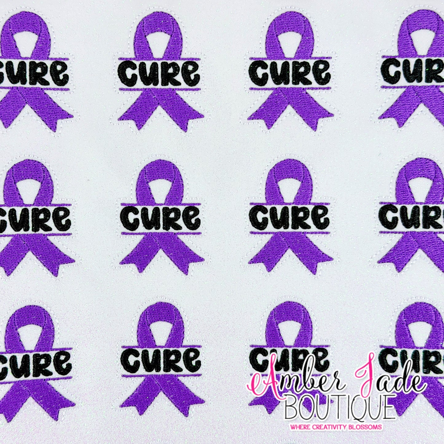 CURE Awareness Ribbon - PURPLE
