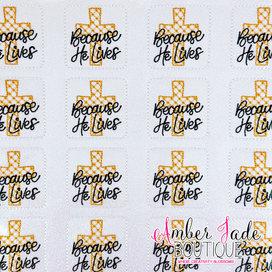 Because He Lives - GOLD CROSS