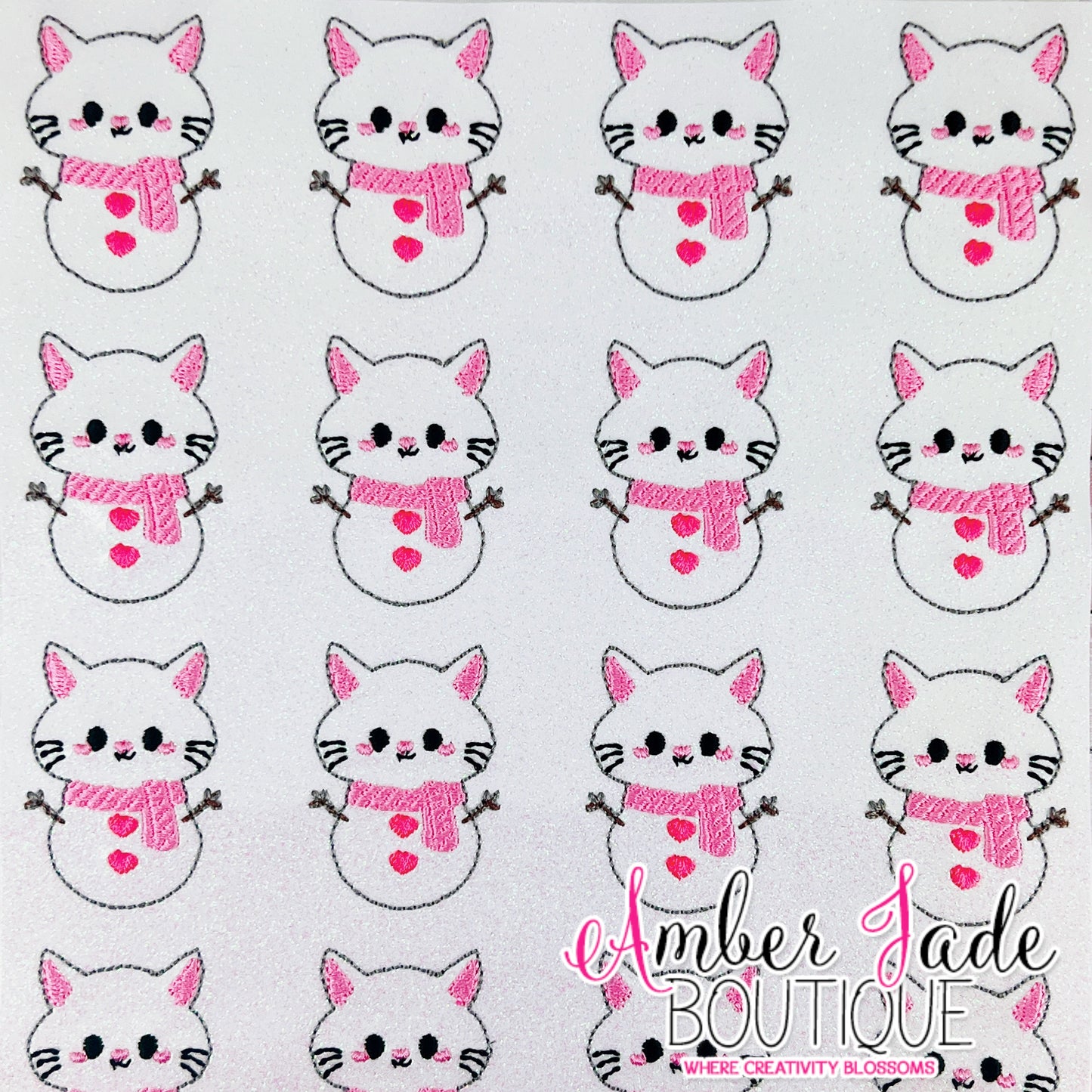 Kawaii Snowman Kitty