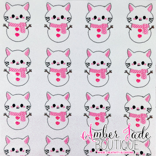 Kawaii Snowman Kitty