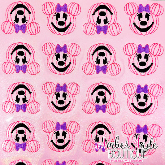 Mrs. Mouse Pumpkin - PINK