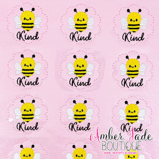 Bee Kind - Scalloped