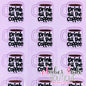 Drink all the Coffee - PURPLE (Set of 3)