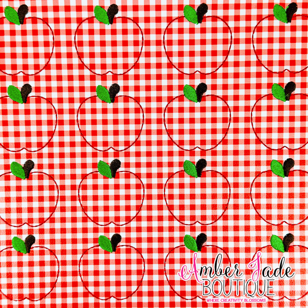 Apple - Red Plaid