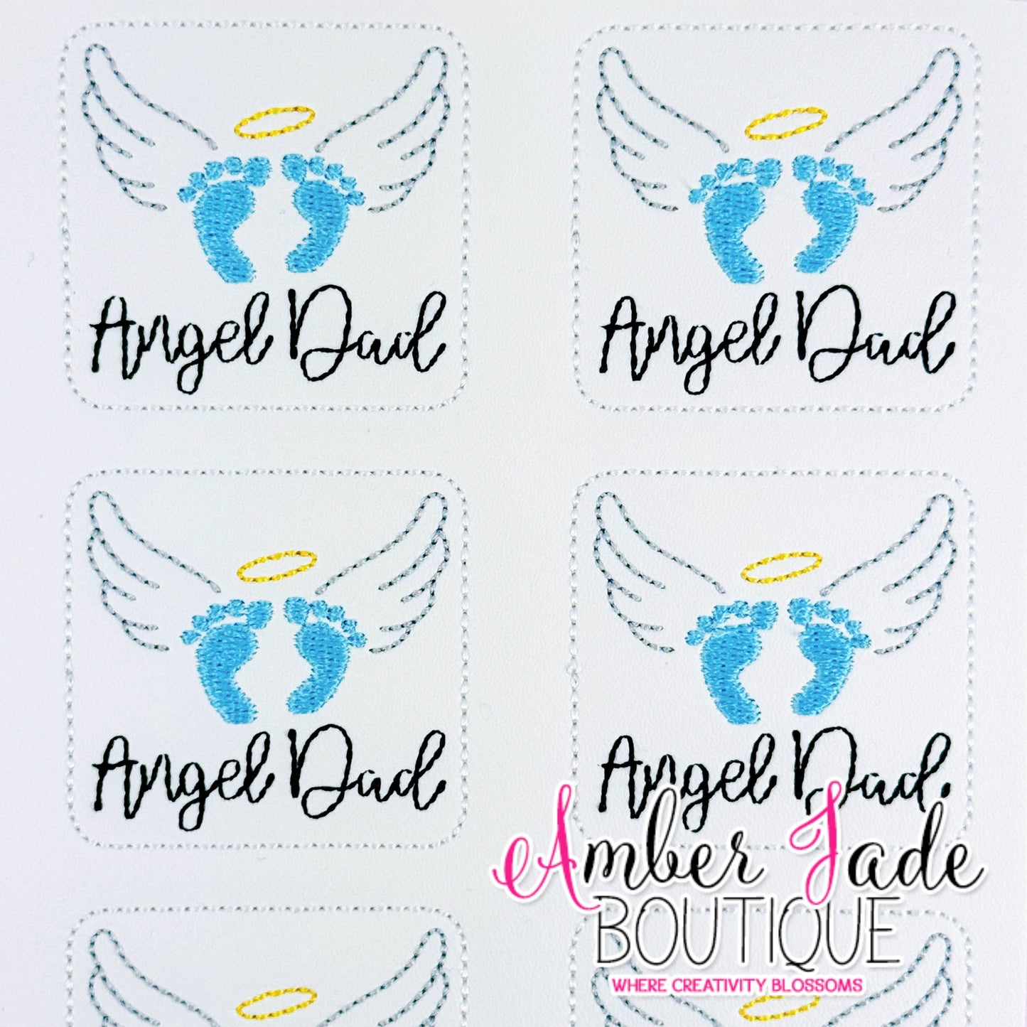 Angel Dad - Blue