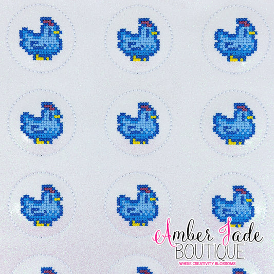 Stardew Valley - Chicken - Blue