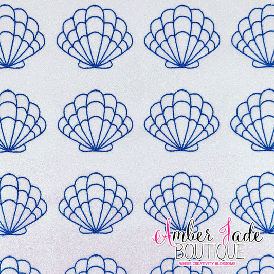 Coastal Seashell Linework 2