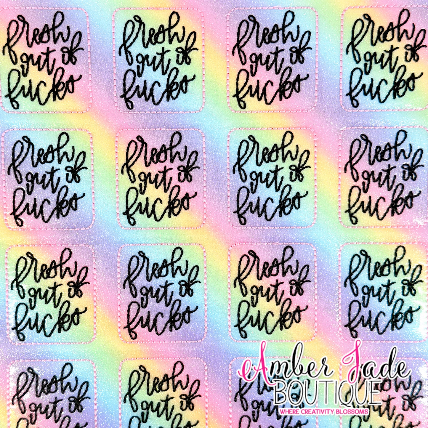 Fresh Out Of Fucks - Pastel