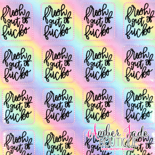 Fresh Out Of Fucks - Pastel