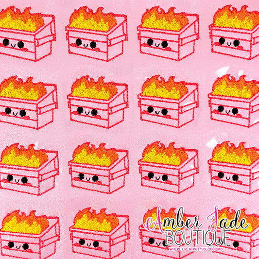 Dumpster Fire - Pink #2