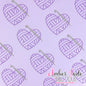 Heart Yarn Crochet - Marine Pastel Purple
