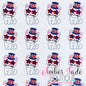 Patriotic Hat Sunglasses Kitten