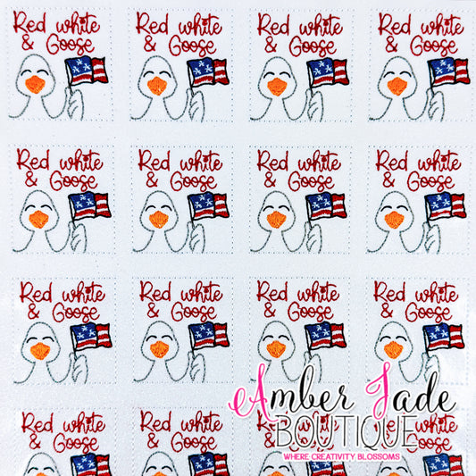Red White & Goose