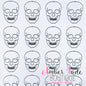Human Skull - WHITE