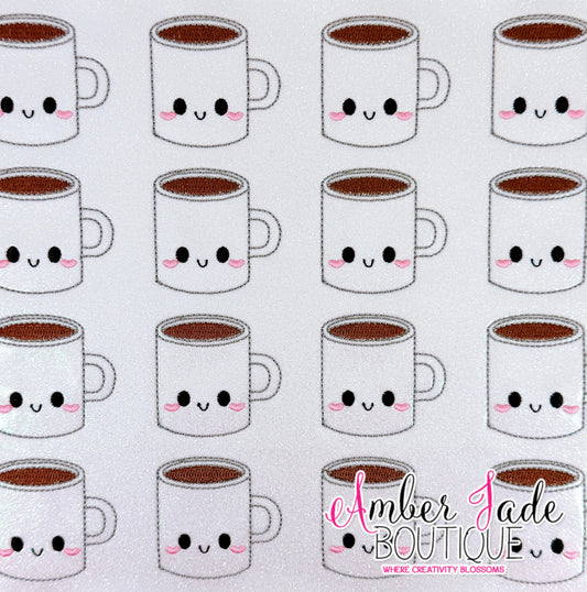 Kawaii Coffee Mug - WHITE