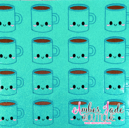 Kawaii Coffee Mug - TURQ MINT