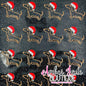 Dachsund Santa - Black
