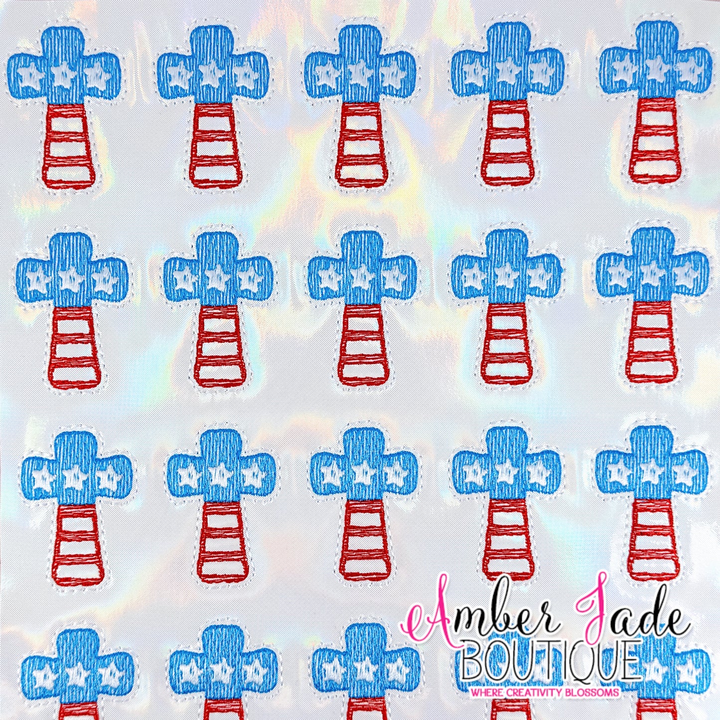 Stars & Stripes Cross #2