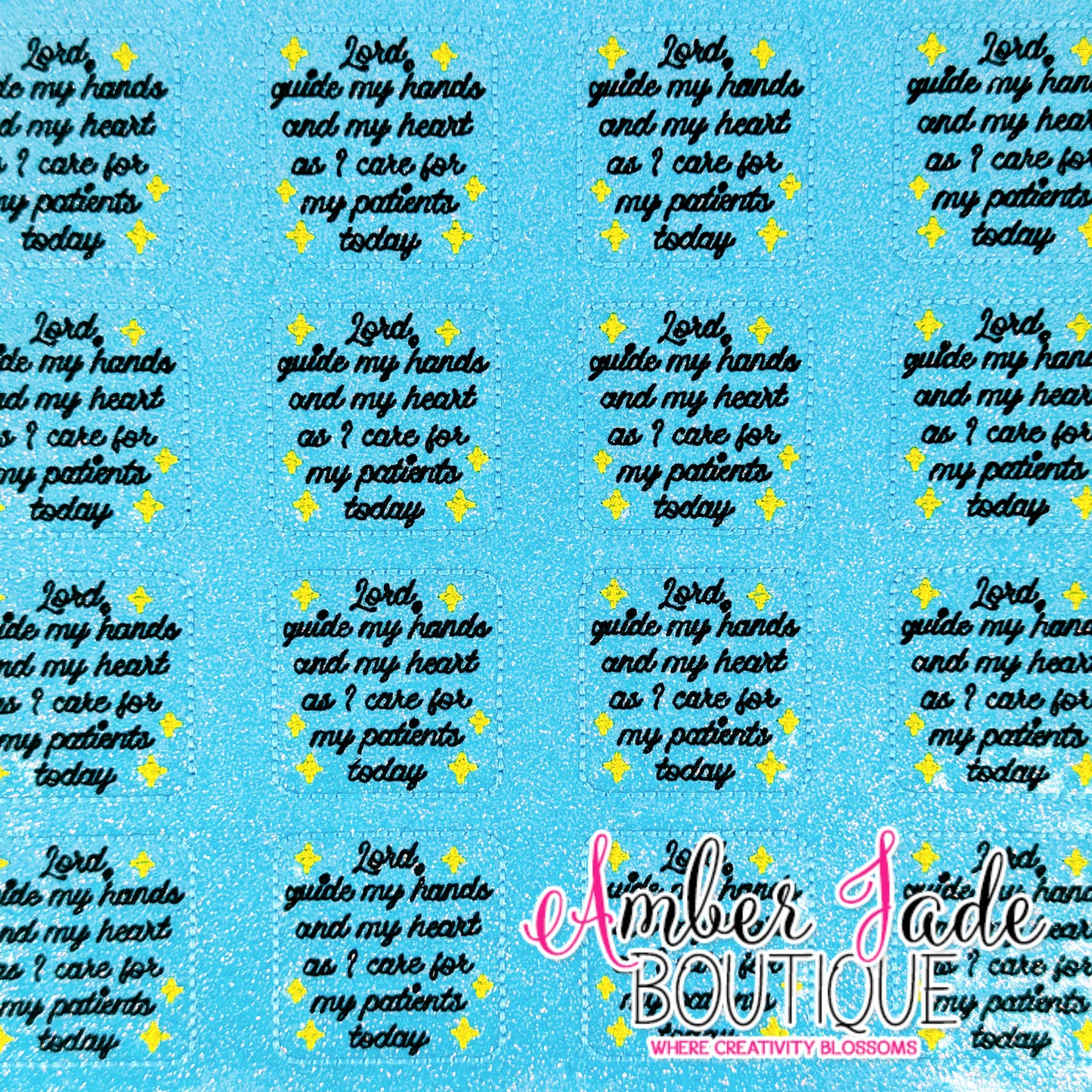 Lord, guide my hands and my heart - BLUE