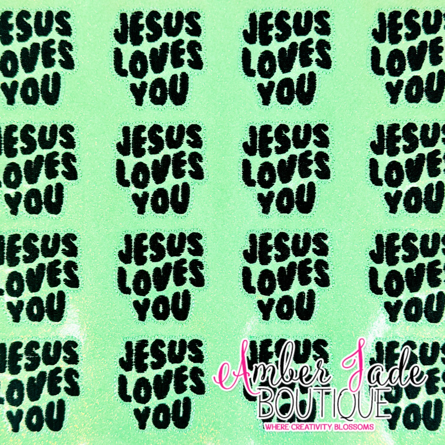JESUS LOVES YOU - Retro