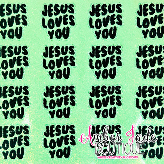 JESUS LOVES YOU - Retro