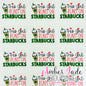 Runs on Starbucks (Set of 3) XL