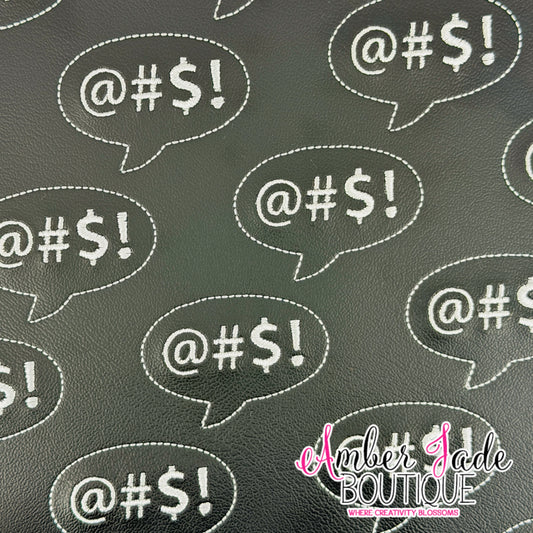 Swear Bubble - BLACK