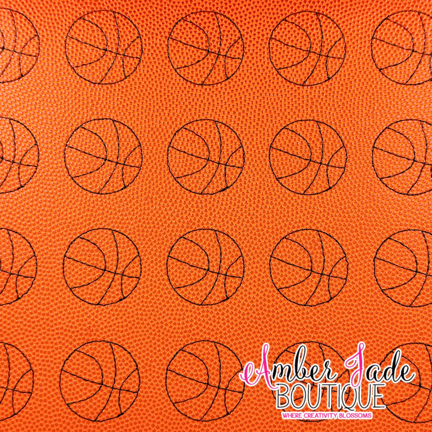 Basketball - Textured Basketball Vinyl