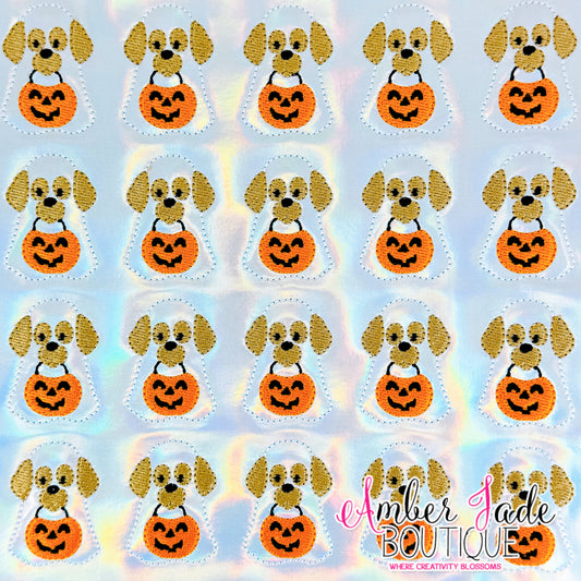 Trick or Treat Golden Dog